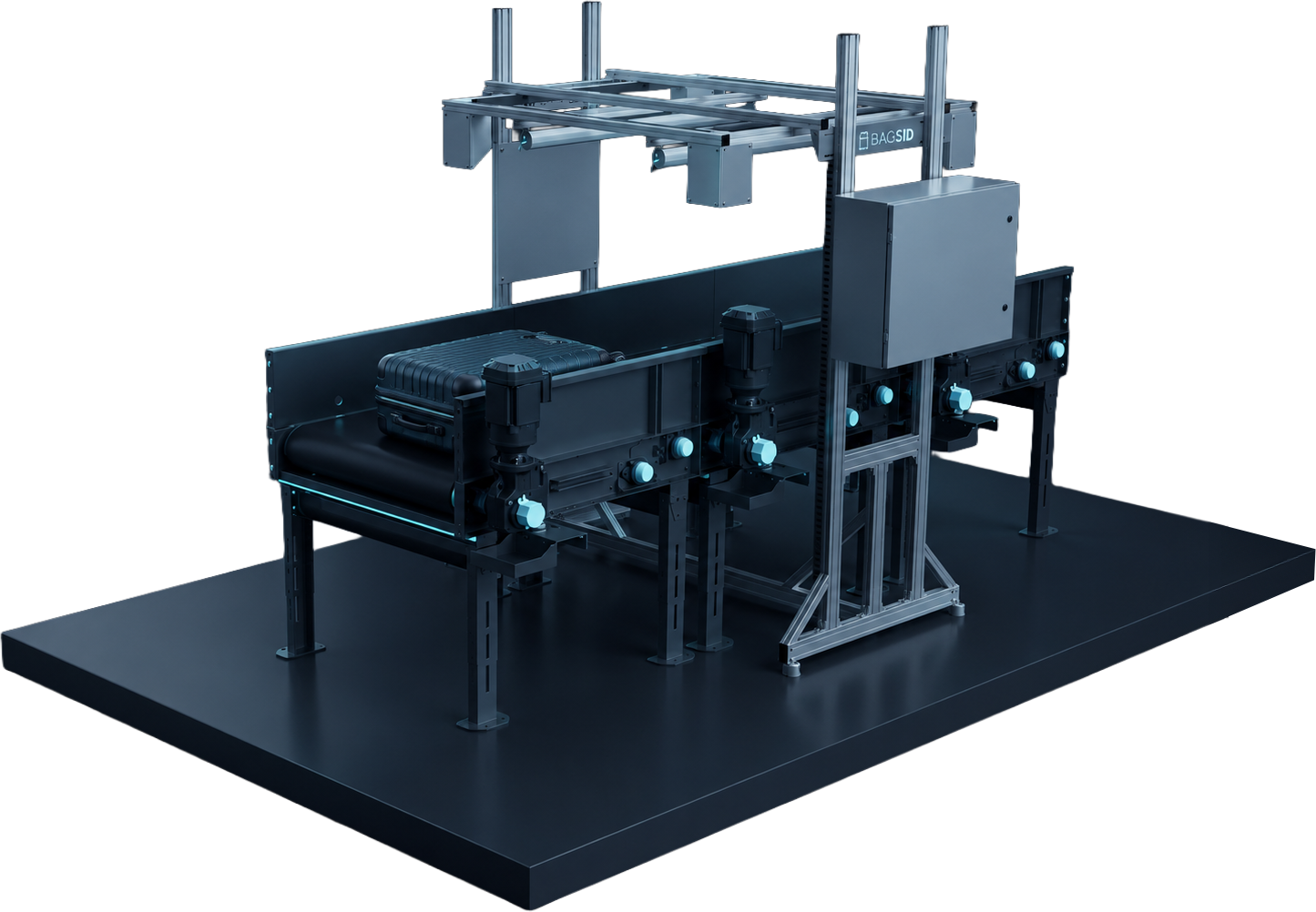 The BagsID system deployed in a baggage handling environment